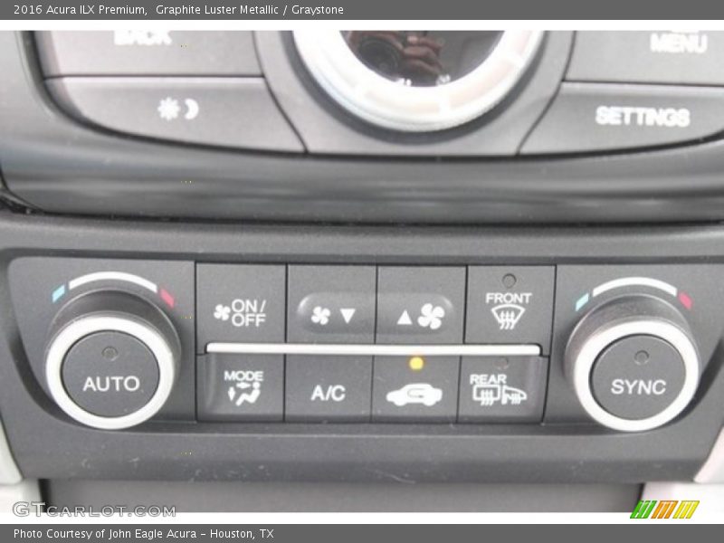Graphite Luster Metallic / Graystone 2016 Acura ILX Premium