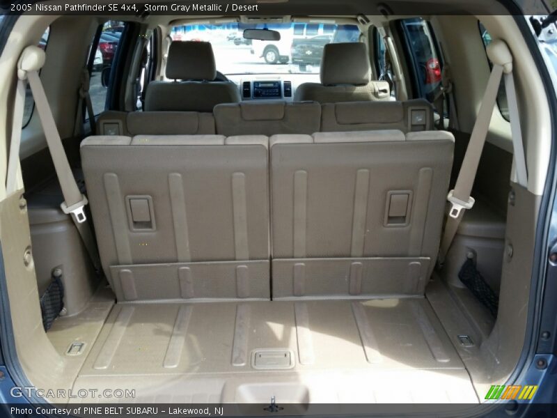 Storm Gray Metallic / Desert 2005 Nissan Pathfinder SE 4x4