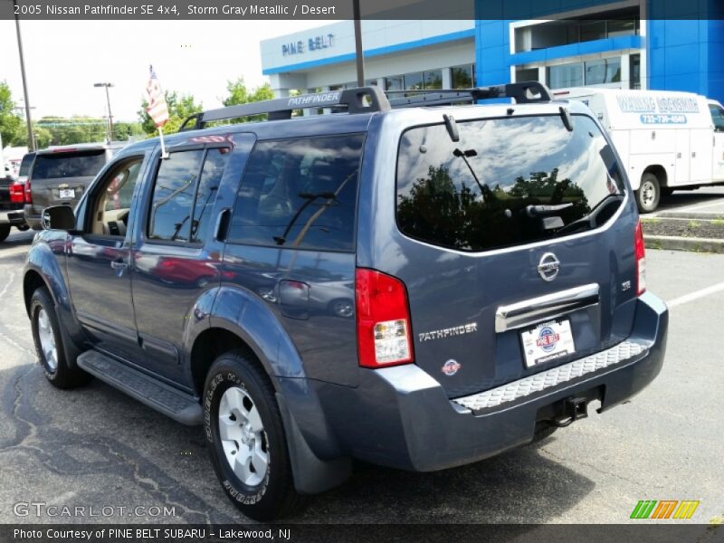 Storm Gray Metallic / Desert 2005 Nissan Pathfinder SE 4x4