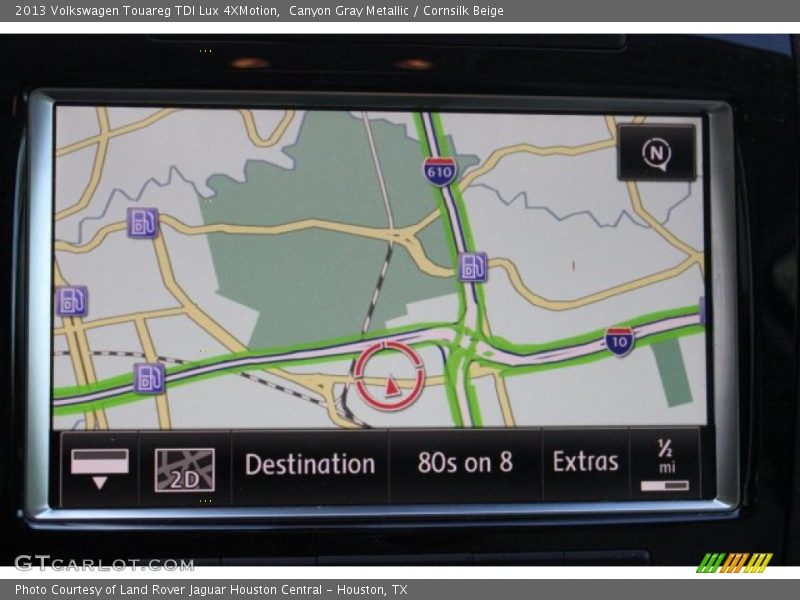 Canyon Gray Metallic / Cornsilk Beige 2013 Volkswagen Touareg TDI Lux 4XMotion