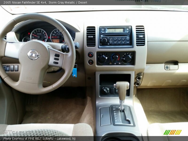 Storm Gray Metallic / Desert 2005 Nissan Pathfinder SE 4x4