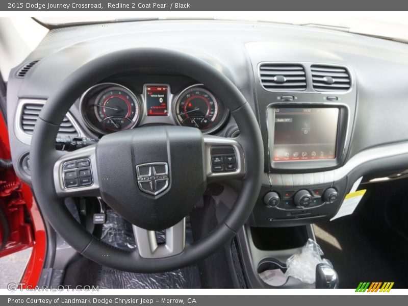 Redline 2 Coat Pearl / Black 2015 Dodge Journey Crossroad