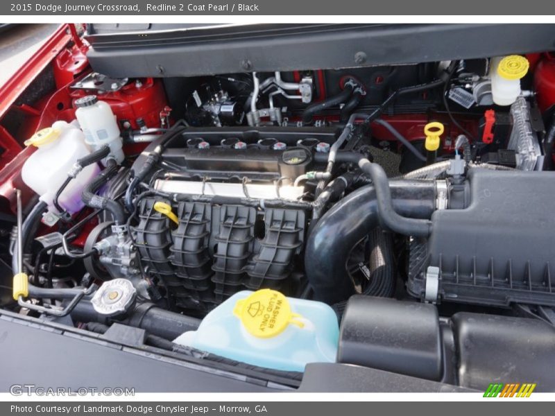 Redline 2 Coat Pearl / Black 2015 Dodge Journey Crossroad