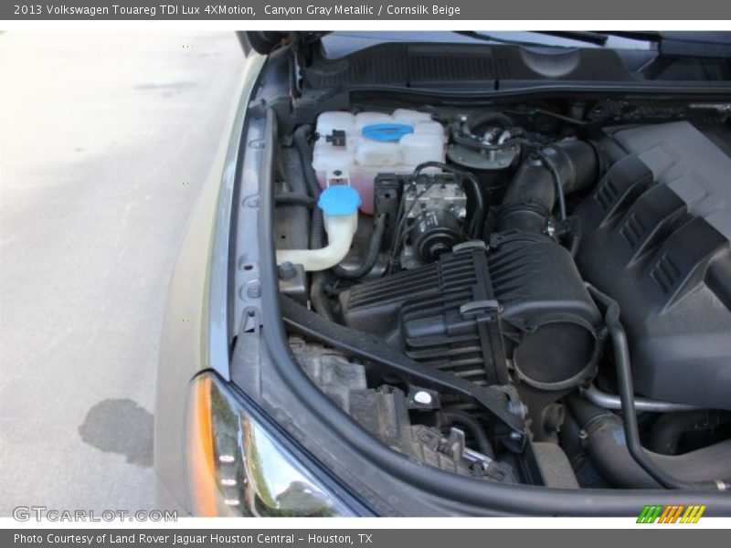 Canyon Gray Metallic / Cornsilk Beige 2013 Volkswagen Touareg TDI Lux 4XMotion