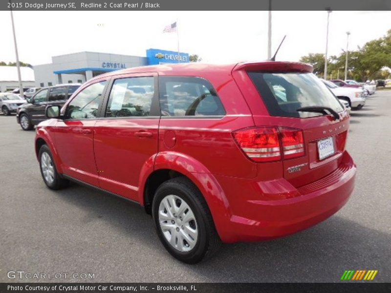 Redline 2 Coat Pearl / Black 2015 Dodge Journey SE