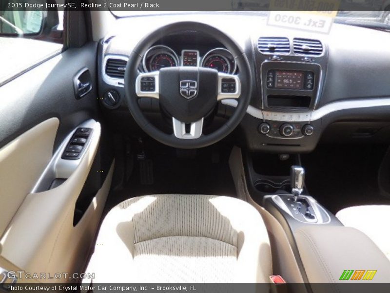 Redline 2 Coat Pearl / Black 2015 Dodge Journey SE