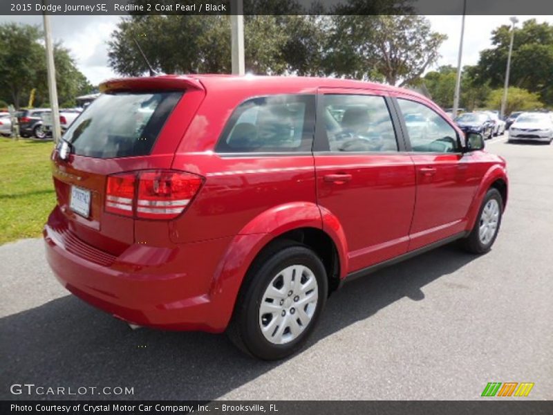 Redline 2 Coat Pearl / Black 2015 Dodge Journey SE