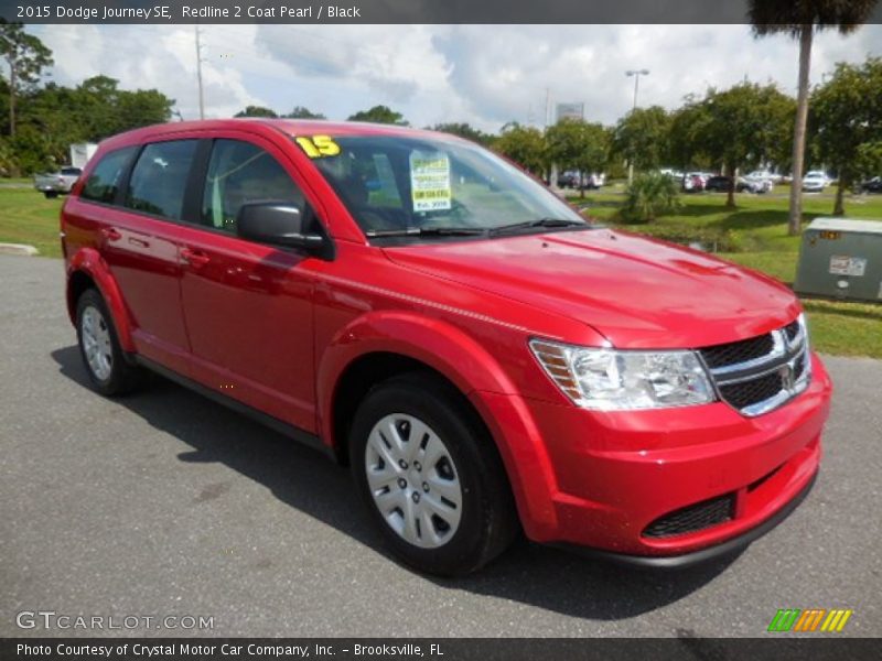 Redline 2 Coat Pearl / Black 2015 Dodge Journey SE