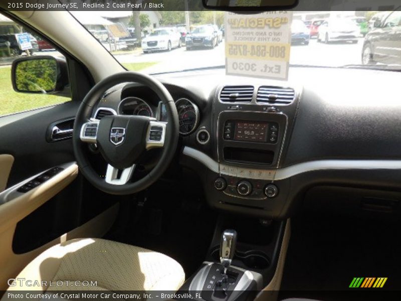 Redline 2 Coat Pearl / Black 2015 Dodge Journey SE