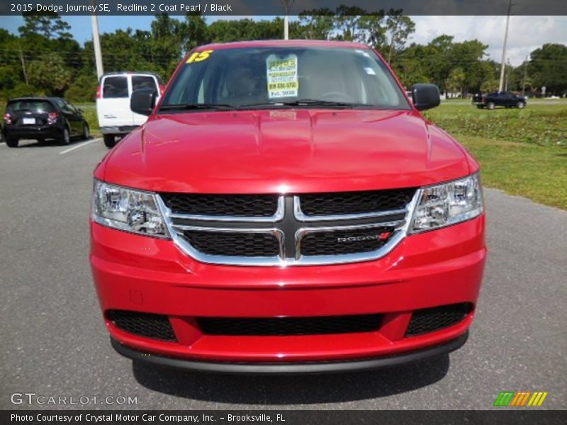 Redline 2 Coat Pearl / Black 2015 Dodge Journey SE