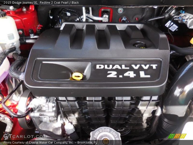 Redline 2 Coat Pearl / Black 2015 Dodge Journey SE