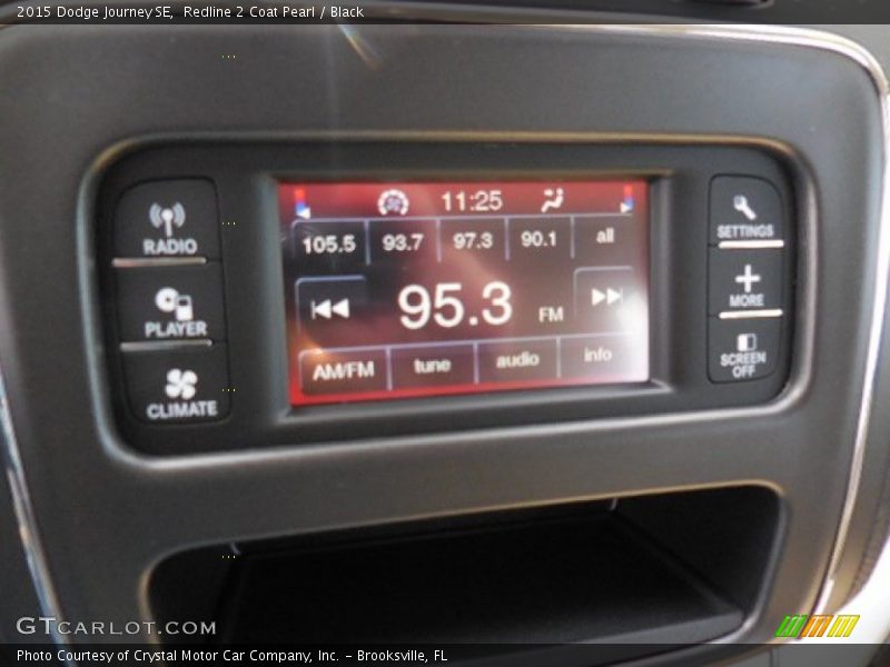 Redline 2 Coat Pearl / Black 2015 Dodge Journey SE