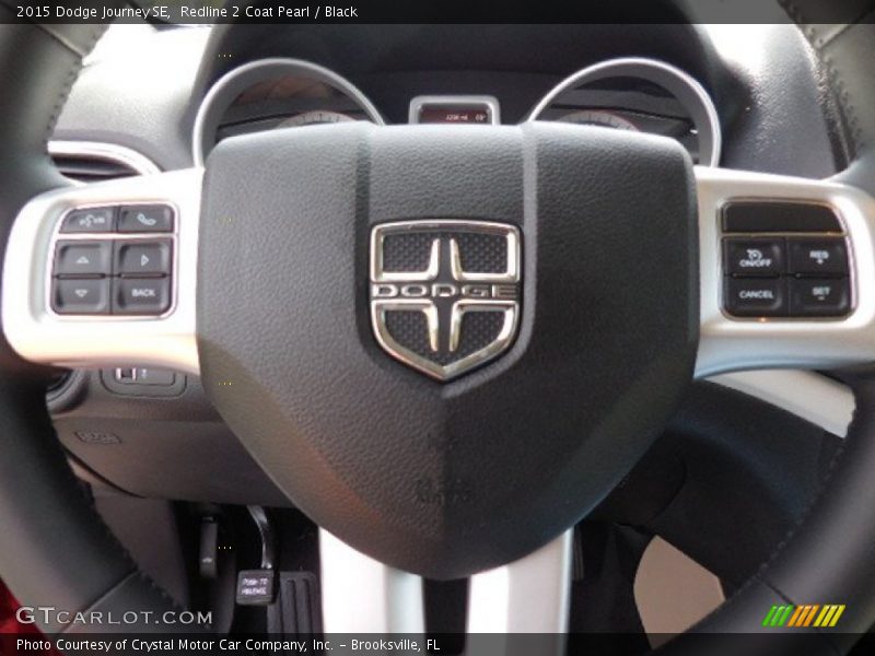Redline 2 Coat Pearl / Black 2015 Dodge Journey SE