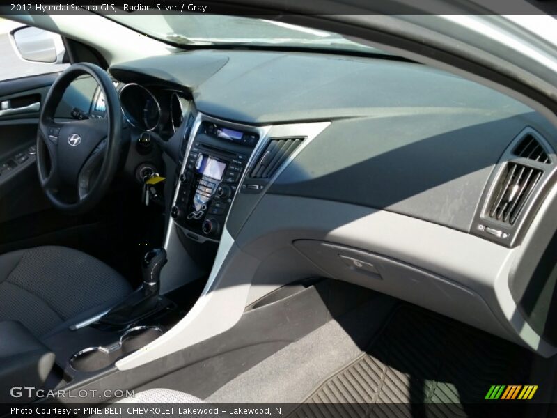 Radiant Silver / Gray 2012 Hyundai Sonata GLS