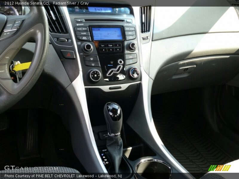 Radiant Silver / Gray 2012 Hyundai Sonata GLS