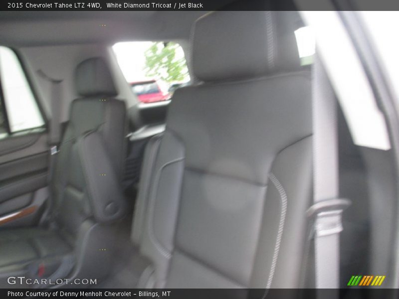 White Diamond Tricoat / Jet Black 2015 Chevrolet Tahoe LTZ 4WD