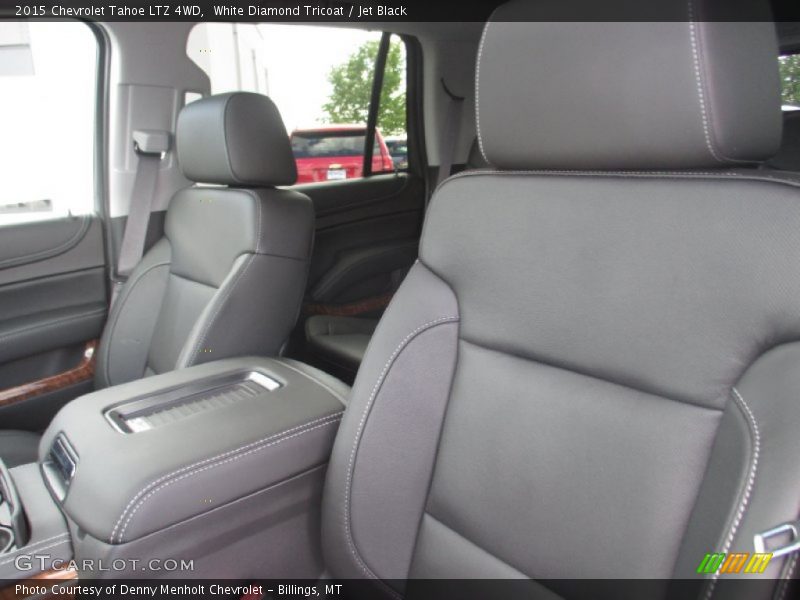 White Diamond Tricoat / Jet Black 2015 Chevrolet Tahoe LTZ 4WD