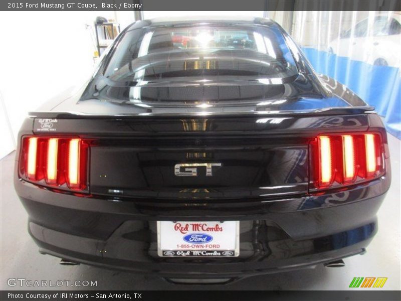 Black / Ebony 2015 Ford Mustang GT Coupe