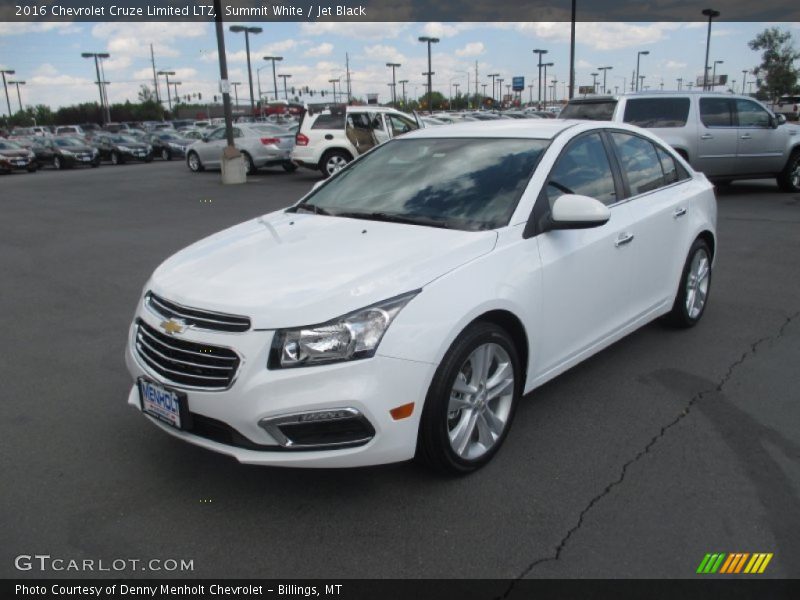 Summit White / Jet Black 2016 Chevrolet Cruze Limited LTZ