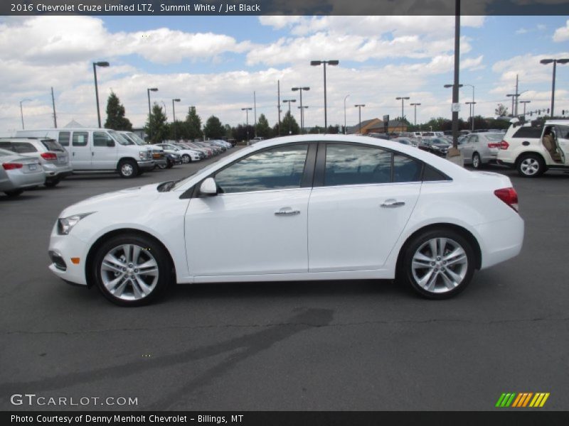 Summit White / Jet Black 2016 Chevrolet Cruze Limited LTZ