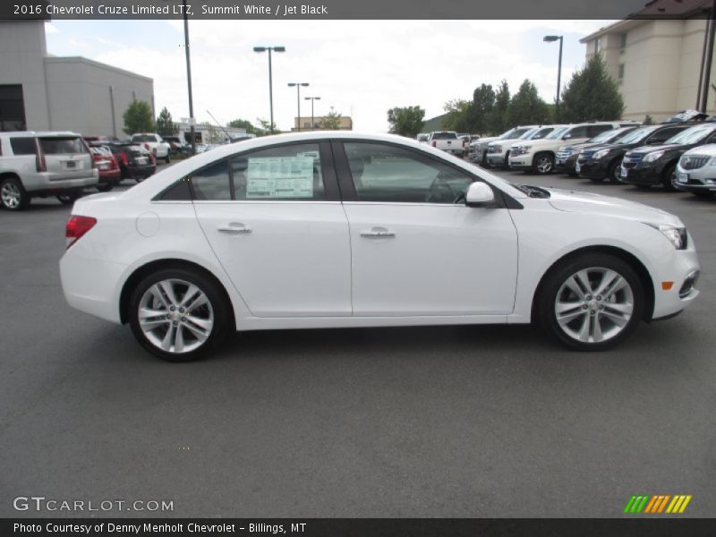 Summit White / Jet Black 2016 Chevrolet Cruze Limited LTZ
