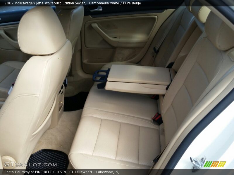 Campanella White / Pure Beige 2007 Volkswagen Jetta Wolfsburg Edition Sedan