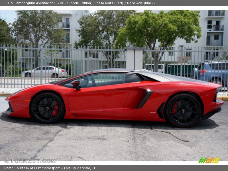  2015 Aventador LP700-4 Pirelli Edition Rosso Mars (Red)