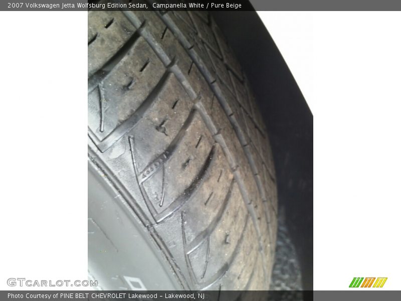 Campanella White / Pure Beige 2007 Volkswagen Jetta Wolfsburg Edition Sedan
