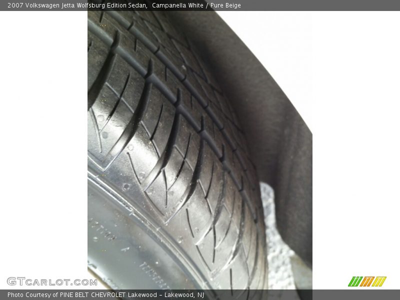 Campanella White / Pure Beige 2007 Volkswagen Jetta Wolfsburg Edition Sedan