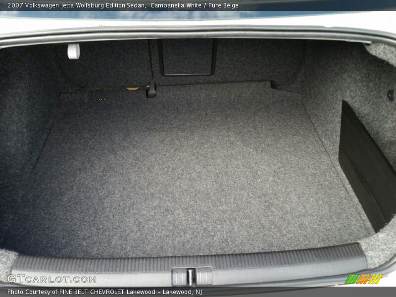 Campanella White / Pure Beige 2007 Volkswagen Jetta Wolfsburg Edition Sedan