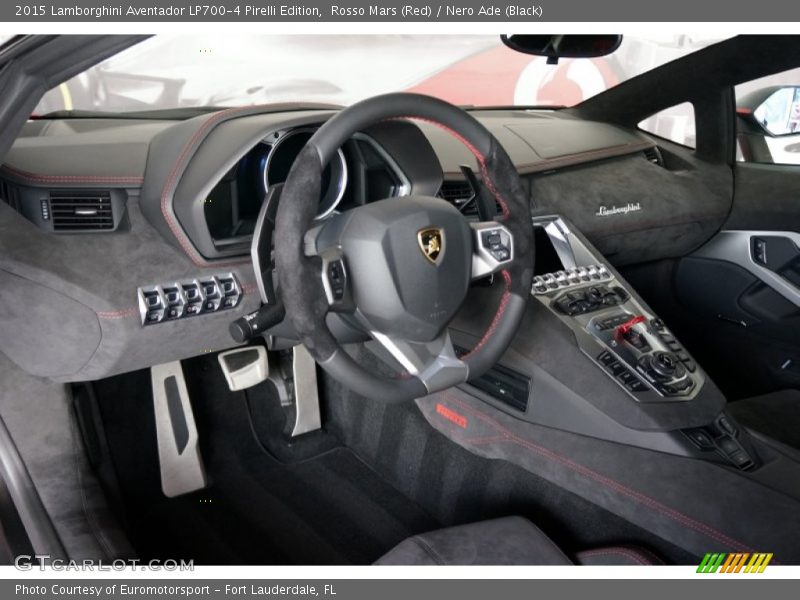 Nero Ade (Black) Interior - 2015 Aventador LP700-4 Pirelli Edition 
