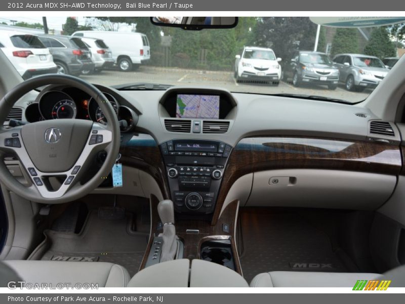 Bali Blue Pearl / Taupe 2012 Acura MDX SH-AWD Technology