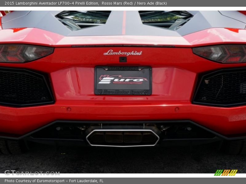 Rosso Mars (Red) / Nero Ade (Black) 2015 Lamborghini Aventador LP700-4 Pirelli Edition