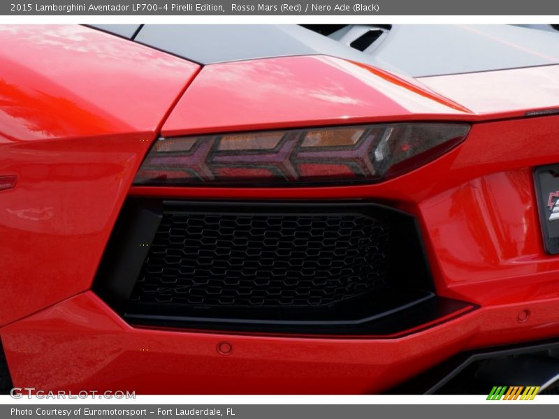 Rosso Mars (Red) / Nero Ade (Black) 2015 Lamborghini Aventador LP700-4 Pirelli Edition