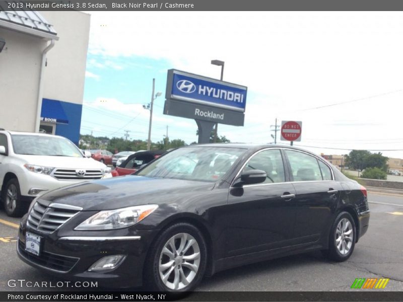 Black Noir Pearl / Cashmere 2013 Hyundai Genesis 3.8 Sedan