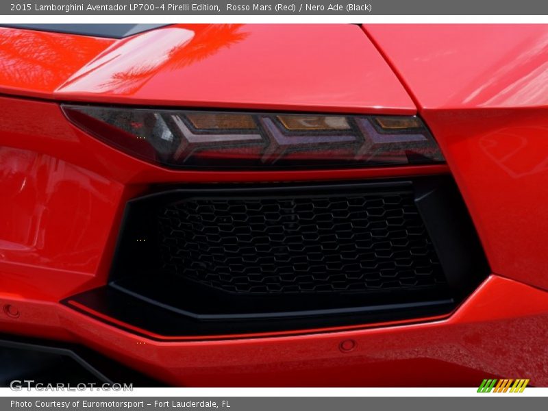 Rosso Mars (Red) / Nero Ade (Black) 2015 Lamborghini Aventador LP700-4 Pirelli Edition