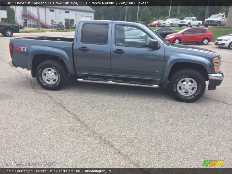 Blue Granite Metallic / Very Dark Pewter 2006 Chevrolet Colorado LT Crew Cab 4x4