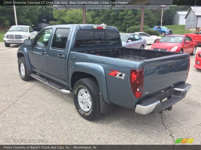Blue Granite Metallic / Very Dark Pewter 2006 Chevrolet Colorado LT Crew Cab 4x4