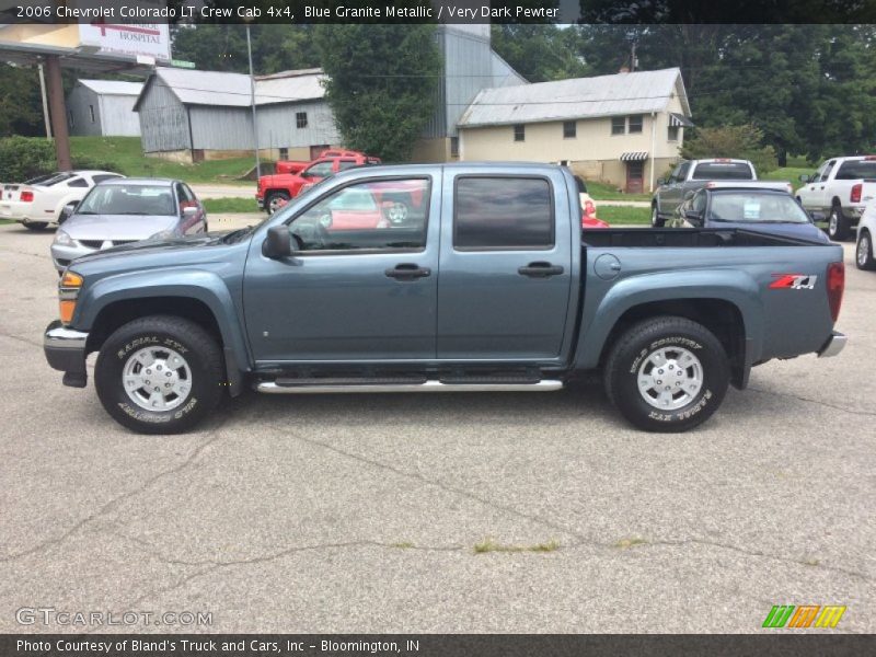 Blue Granite Metallic / Very Dark Pewter 2006 Chevrolet Colorado LT Crew Cab 4x4