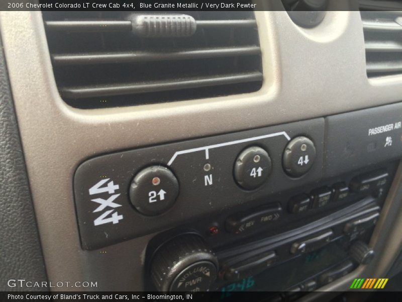 Blue Granite Metallic / Very Dark Pewter 2006 Chevrolet Colorado LT Crew Cab 4x4