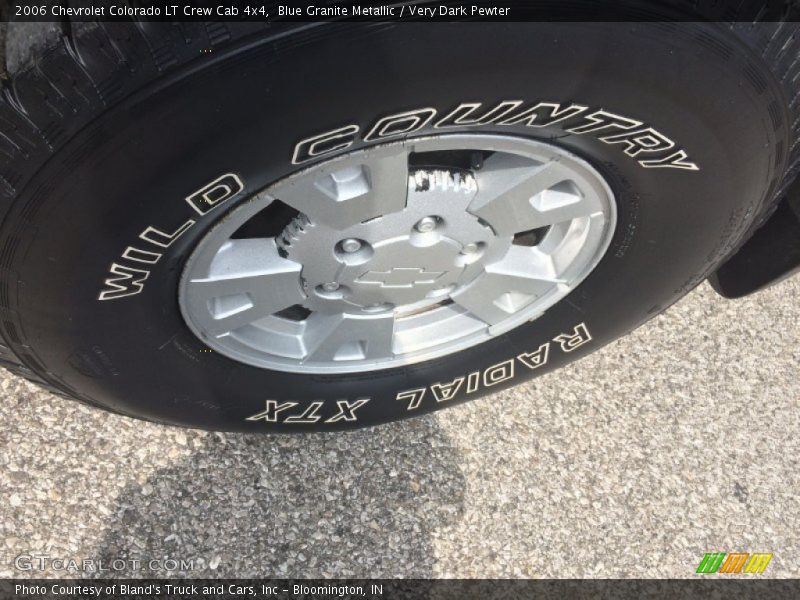 Blue Granite Metallic / Very Dark Pewter 2006 Chevrolet Colorado LT Crew Cab 4x4