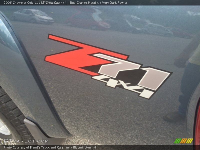 Blue Granite Metallic / Very Dark Pewter 2006 Chevrolet Colorado LT Crew Cab 4x4