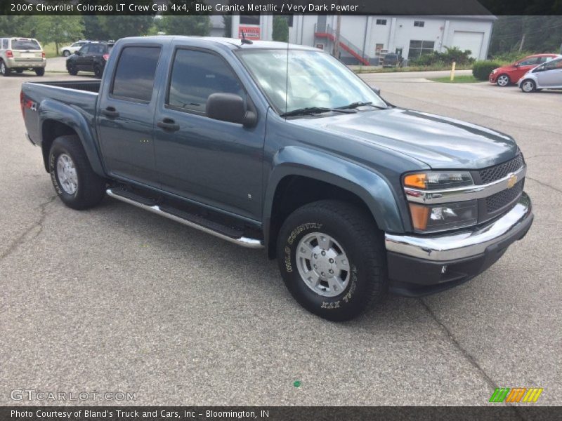 Blue Granite Metallic / Very Dark Pewter 2006 Chevrolet Colorado LT Crew Cab 4x4