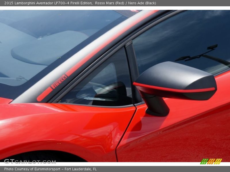 Rosso Mars (Red) / Nero Ade (Black) 2015 Lamborghini Aventador LP700-4 Pirelli Edition