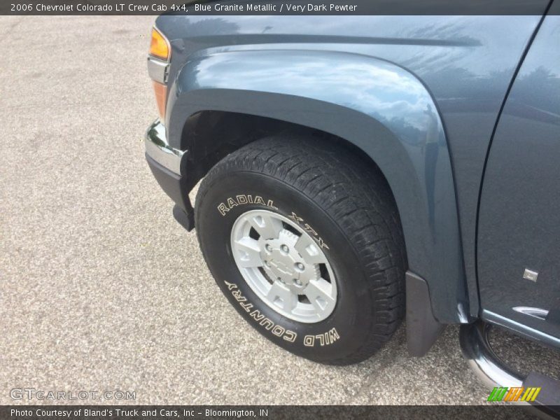 Blue Granite Metallic / Very Dark Pewter 2006 Chevrolet Colorado LT Crew Cab 4x4