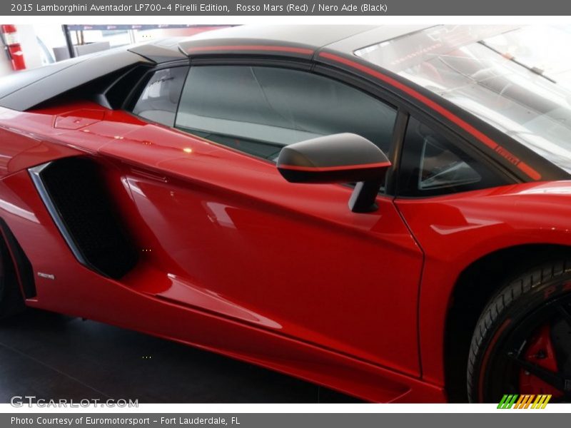Rosso Mars (Red) / Nero Ade (Black) 2015 Lamborghini Aventador LP700-4 Pirelli Edition
