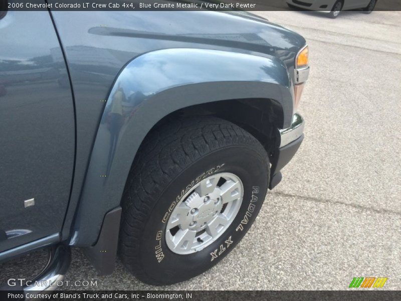 Blue Granite Metallic / Very Dark Pewter 2006 Chevrolet Colorado LT Crew Cab 4x4