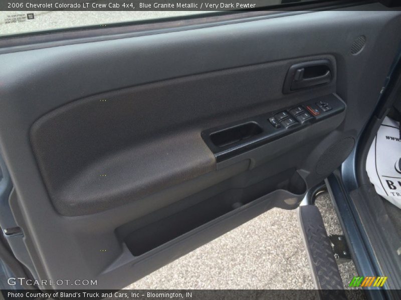 Blue Granite Metallic / Very Dark Pewter 2006 Chevrolet Colorado LT Crew Cab 4x4