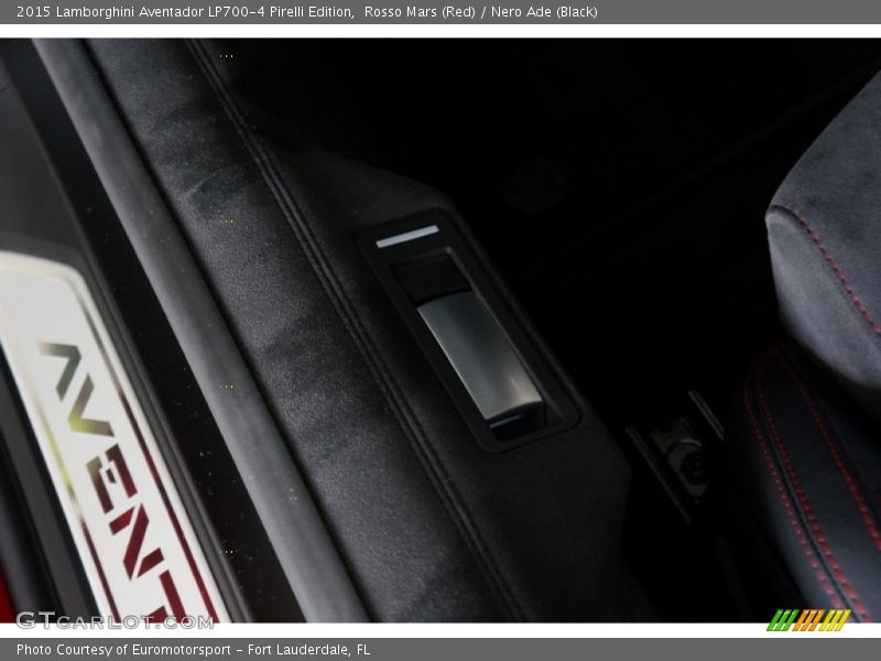 Rosso Mars (Red) / Nero Ade (Black) 2015 Lamborghini Aventador LP700-4 Pirelli Edition
