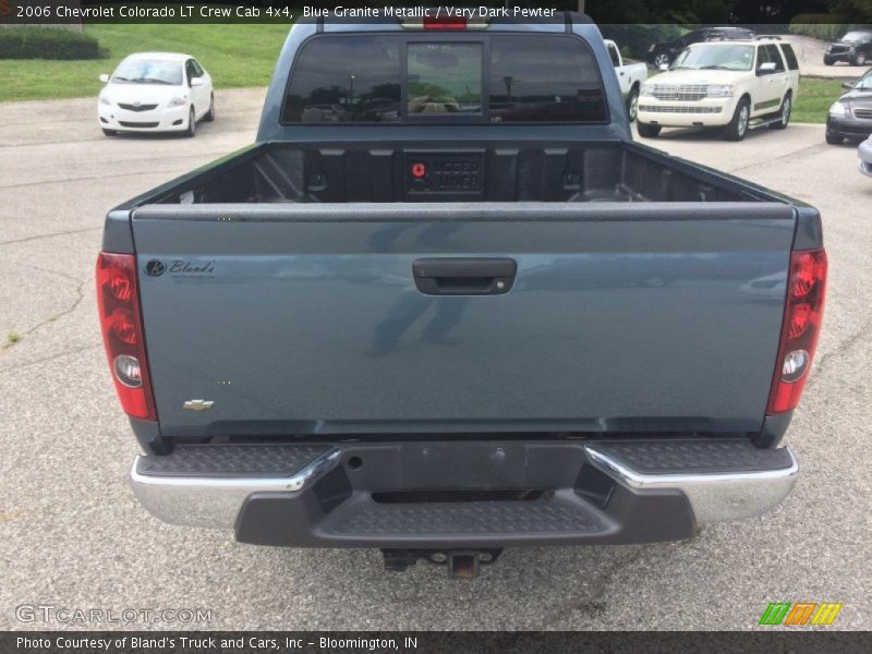 Blue Granite Metallic / Very Dark Pewter 2006 Chevrolet Colorado LT Crew Cab 4x4